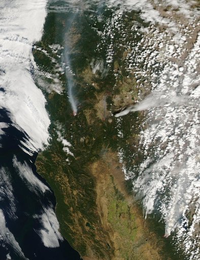 Dry Conditions and Lightning Strikes Make for a Long California Fire Season