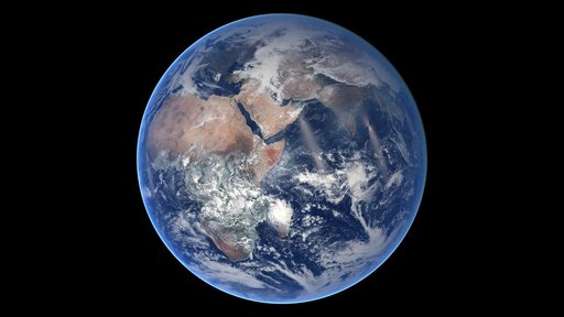 Blue Marble, Eastern Hemisphere March 2014