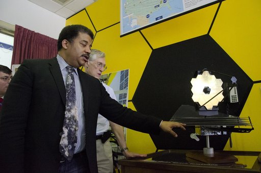 Dr. Neil deGrasse Tyson Visits NASA Goddard