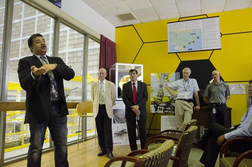Dr. Neil deGrasse Tyson Visits NASA Goddard