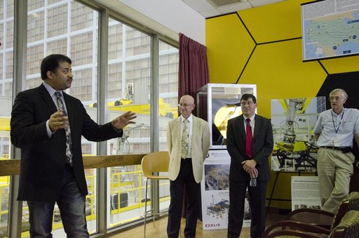 Dr. Neil deGrasse Tyson Visits NASA Goddard