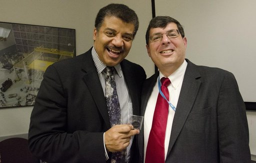Dr. Neil deGrasse Tyson Visits NASA Goddard