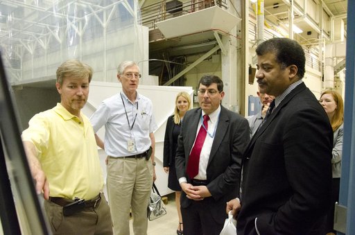 Dr. Neil deGrasse Tyson Visits NASA Goddard