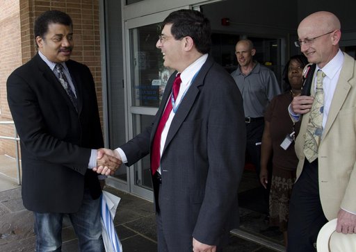 Dr. Neil deGrasse Tyson Visits NASA Goddard