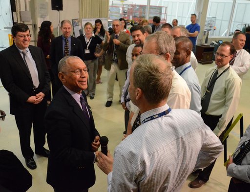 NASA Administrator Visits Goddard, Discusses MMS