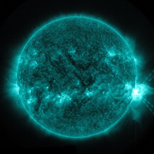 X-class Flare Erupts from Sun on April 24