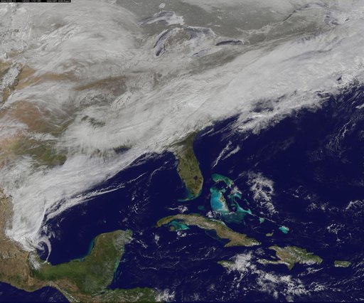 Satellite Sees Winter Storm March Over Mid-Atlantic