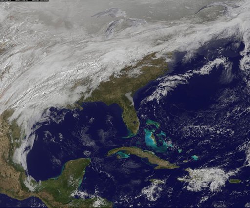 Satellite Sees Major Winter Storm Ready to Wallop Mid-Atlantic