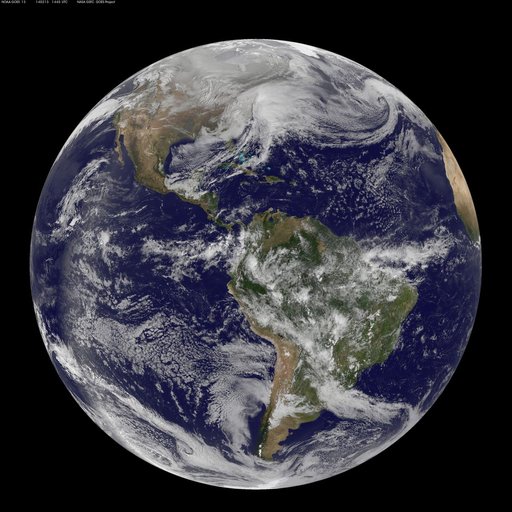Satellite Views Powerful Winter Storm Battering Mid-Atlantic and New England