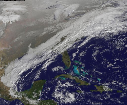 winter storm hits mid-Atlantic region