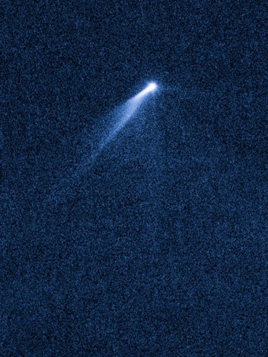 NASA's Hubble Sees Asteroid Spout Six Comet-like Tails