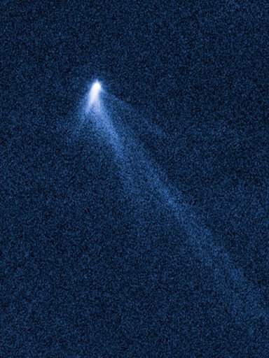 NASA's Hubble Sees Asteroid Spout Six Comet-like Tails
