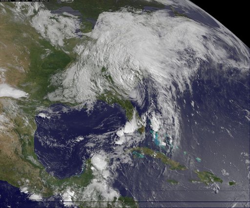 Tropical Storm Andrea June 7, 2013