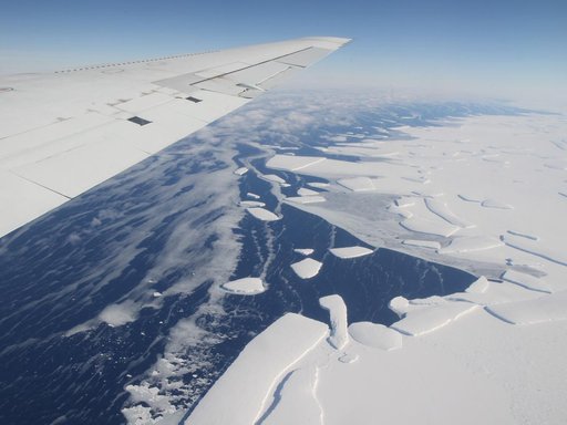 Antarctic Ice Shelf Loss Comes From Underneath