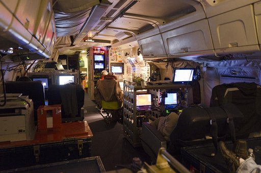 DC-8 after dark