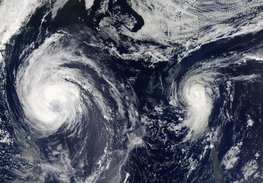 NASA Catches Tropical Storm Leslie and Hurricane Michael in the Atlantic