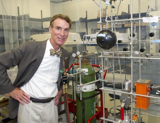 Bill Nye visits Goddard Space Flight Center