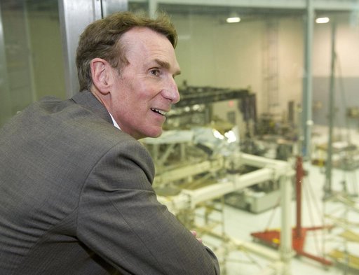 Bill Nye visits Goddard Space Flight Center