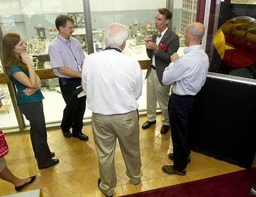 Bill Nye visits Goddard Space Flight Center
