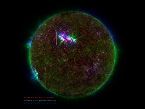 Hotspots in Fountains on the Sun's Surface Help Explain Coronal Heating Mystery