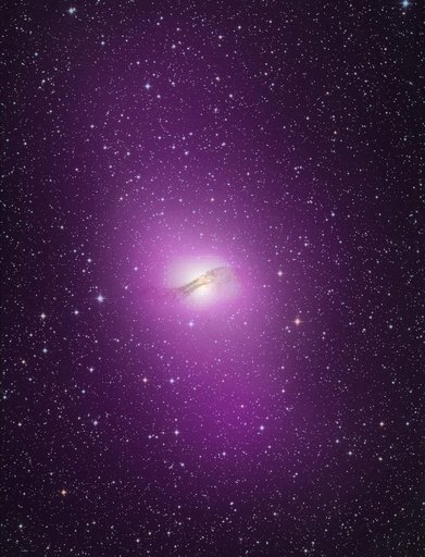 Cen A Optical Gamma Composite