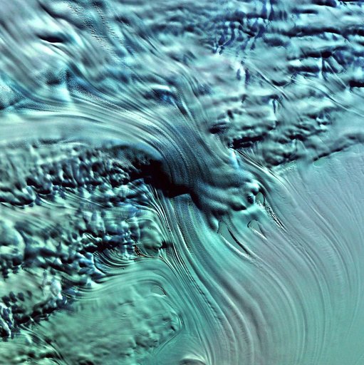 Icefall, Lambert Glacier, Antarctica