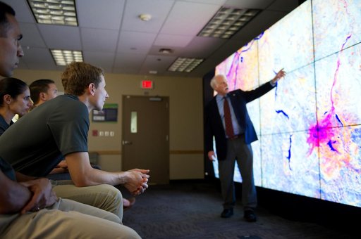 NASA Astronaut Class 22 tours Goddard Space Flight Center