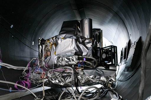OCI Installed in Thermal Vacuum Chamber