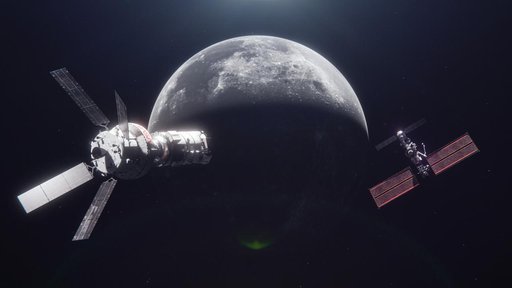 Gateway - Orion - Airlock - Artemis VI