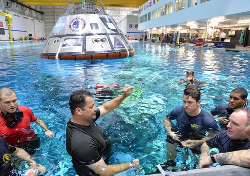 Orion's Neutral Buoyancy Lab (NBL) Activities