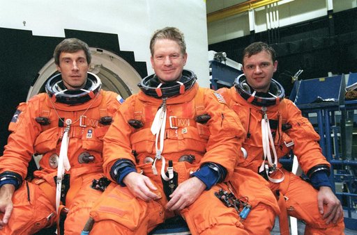 First ISS crew training in building 9N