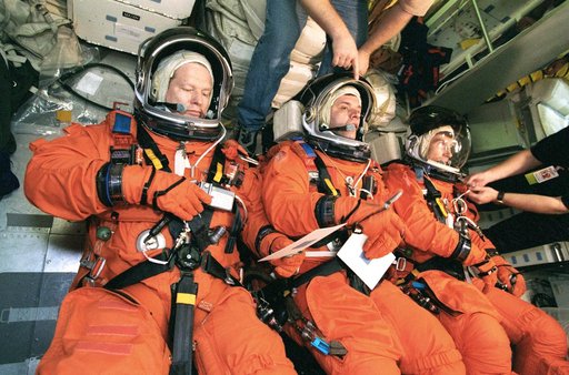 First ISS crew training in building 9N