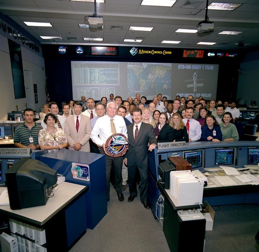 STS-106 Orbit 1 Flight Team with Phil Engelhauf in WFCR