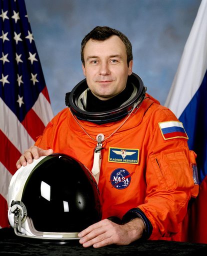 Official Portrait of Cosmonaut Vladimar Dezhurov