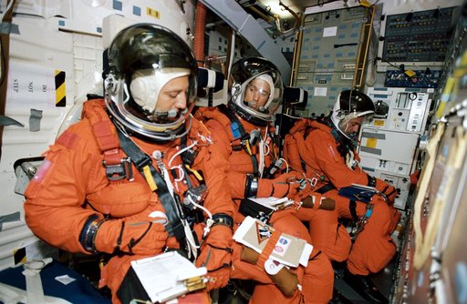 STS-109 Preflight Training Activities