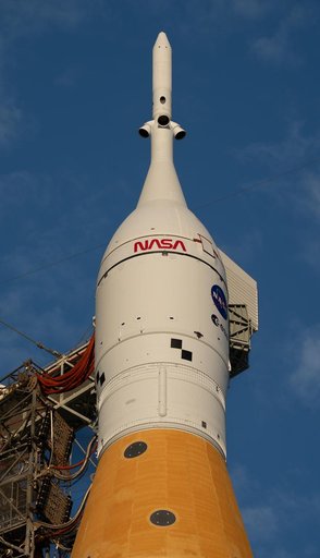 Artemis II on Launch Pad 39B