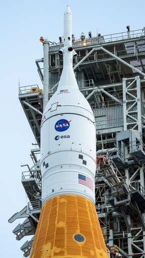 NASA's SLS Rocket and Orion Spacecraft Rollout to Launch Pad 39B
