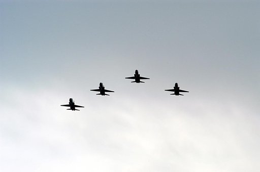 STS-107 "Missing Man Formation"
