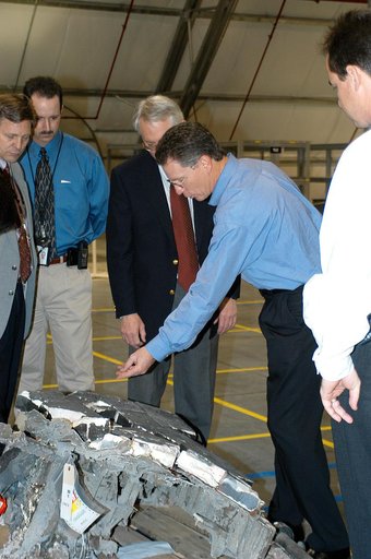 STS-107 Columbia debris reconstruction team