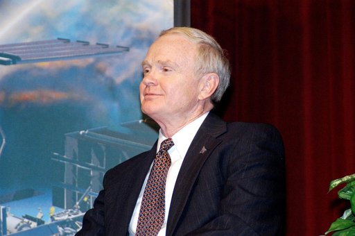 KENNEDY SPACE CENTER, FLA. -  KSC Director Roy D. Bridges addresses a group of KSC employees assembled in the KSC Training Auditorium.  The occasion is the announcement of James W. Kennedy as the next director of the NASA Kennedy Space Center (KSC) in Florida. Kennedy has served as KSC's deputy dire