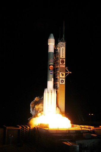 Delta II Heavy launch of "Opportunity" MER-B Rover