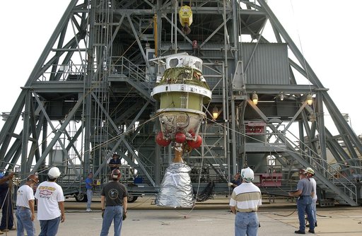 Delta II - SIRTF Lift and Mate