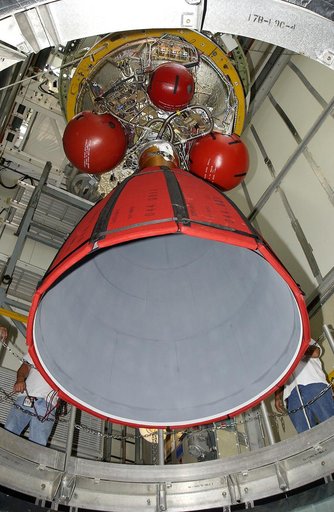 Delta II - SIRTF Lift and Mate