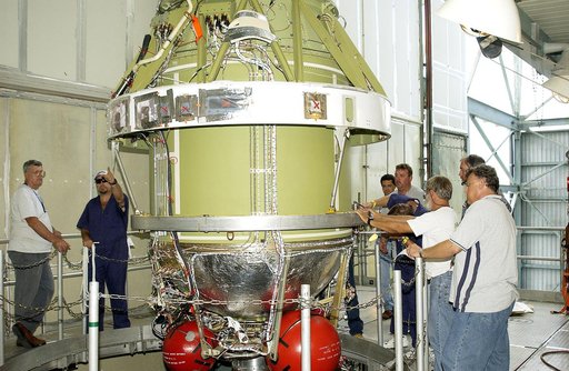Delta II - SIRTF Lift and Mate