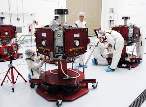 Working on THEMIS payload