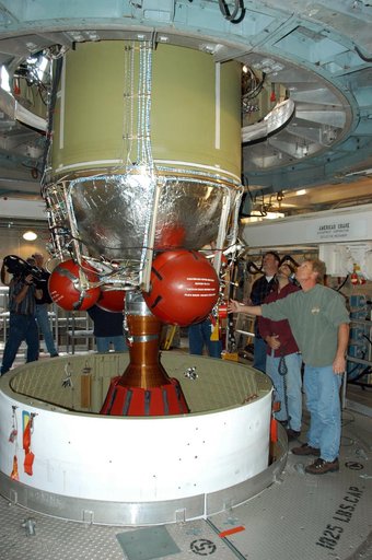 Delta II Second stage lift and mate