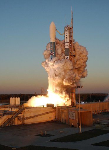 Delta II Launch with the THEMIS satellite payload from pad 17B C