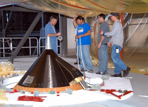 Repairing the damage to Atlantis' External Tank