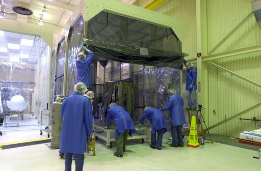 AIM being prepared for integrated testing and flight simulation