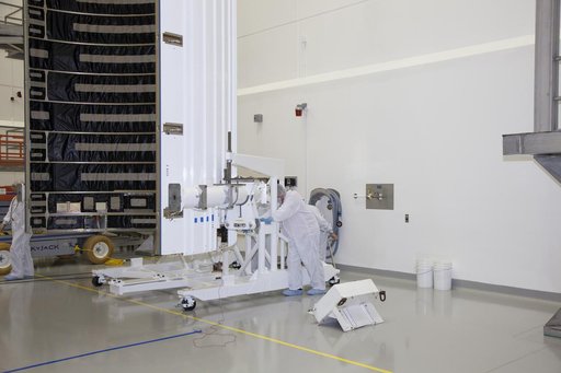 TDRS-L Spacecraft Fairing Encapsulation